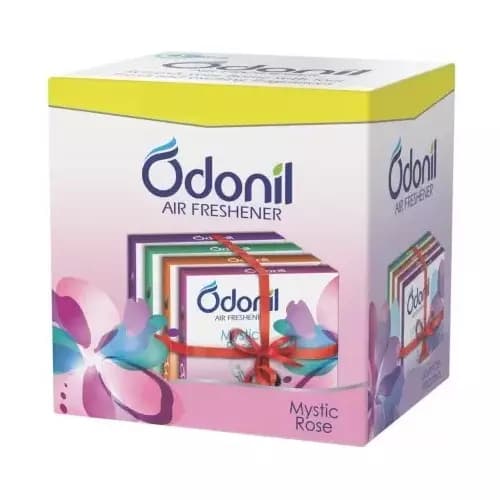 Odonil 72 g x 4 Multi Fragrance Odour Air Freshener Blocks (Pack of 4)