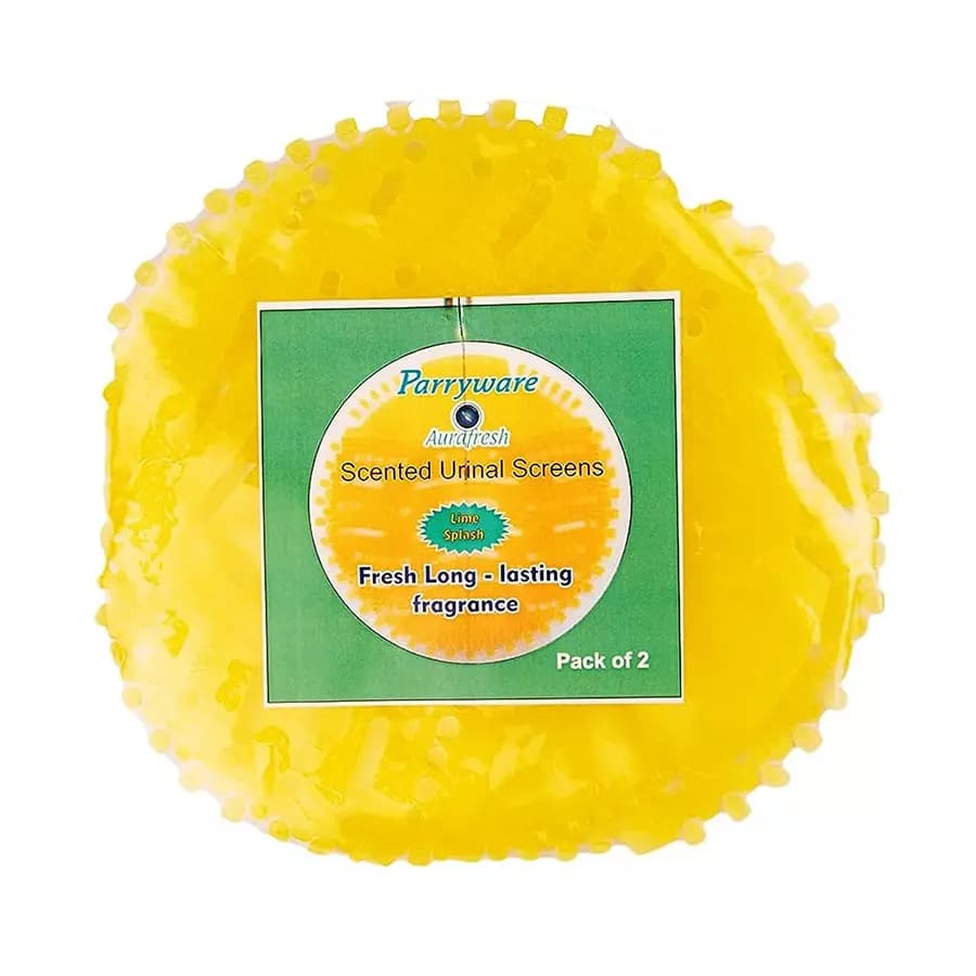 Parryware Aurafresh Drain Mat Yellow With refill Liquid 50 ml Pack of 2, FCUS0101