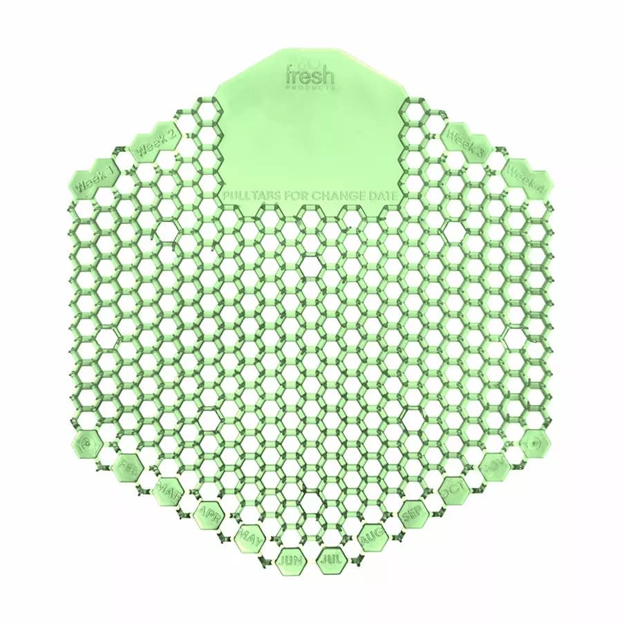 TOUGH GUY Urinal Screen Non-Para, Hexagon, 58 g Container Size, 36WE52