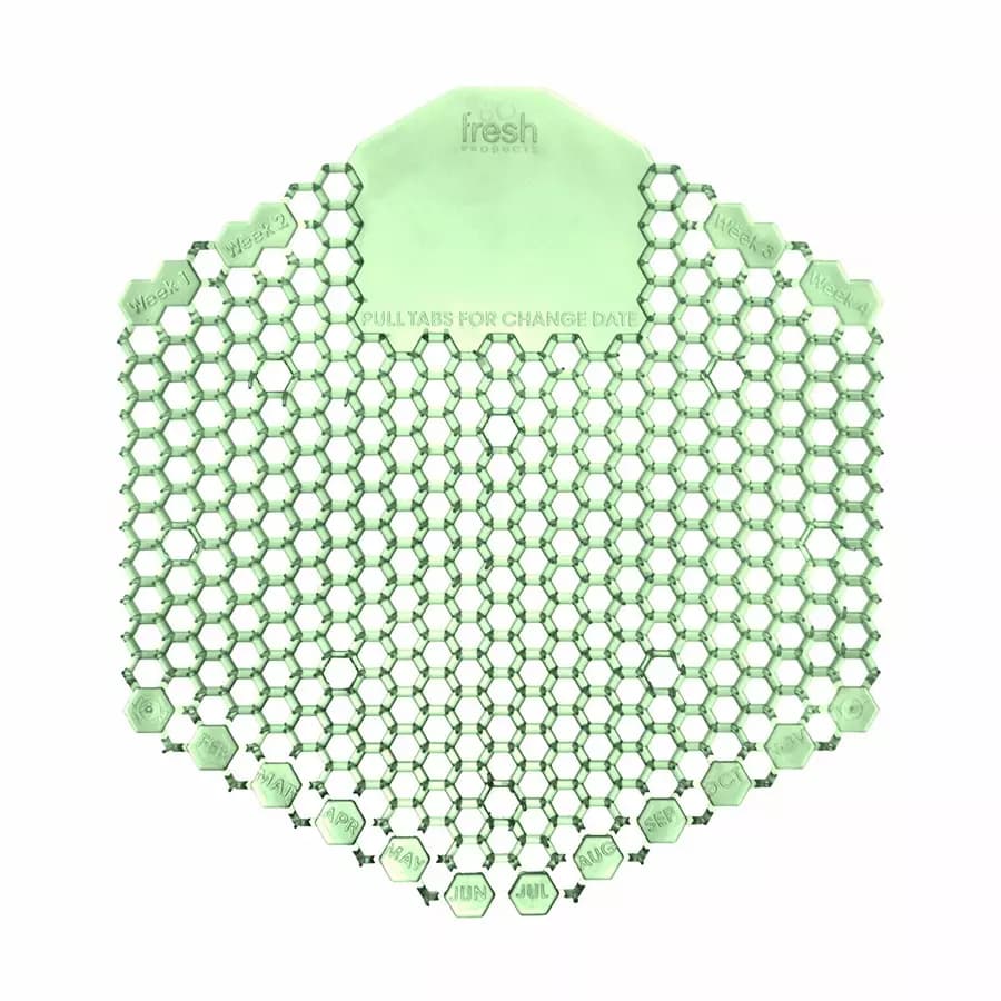 TOUGH GUY Urinal Screen Non-Para, Hexagon, 58 g Container Size, 36WE53
