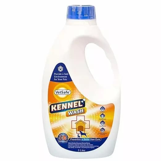 Vetsafe 5 L Clear Color Refreshing Fragrance Pet Area Refreshener Kennel Cleaner Liquid