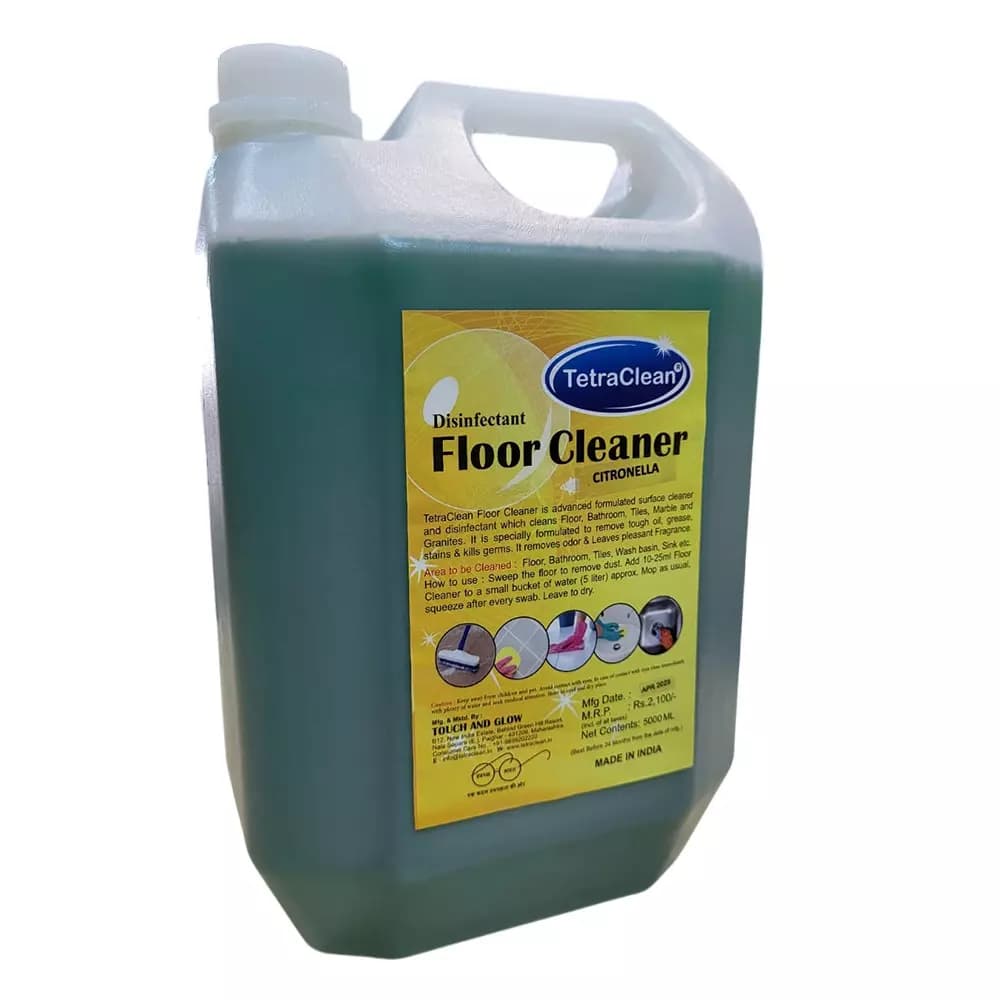 TetraClean 5 L Citronella Concentrated Disinfectant Floor Cleaner