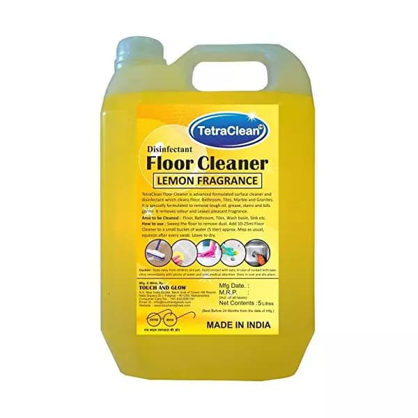 TetraClean 5 L Lemon Disinfectant Floor Cleaner