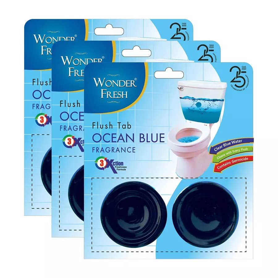 Wonder Fresh 100 g Flushmatic In-Cistern Toilet Cleaner Tablet (Pack Of 5)
