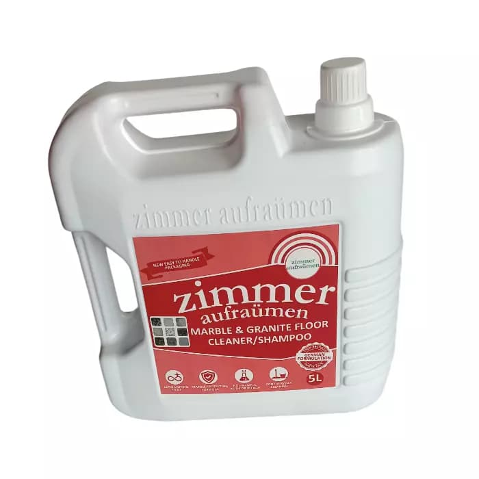 Zimmer Aufraumen - Marble & Granite Shampoo/Floor Cleaner French Fragrance (5 Ltrs)