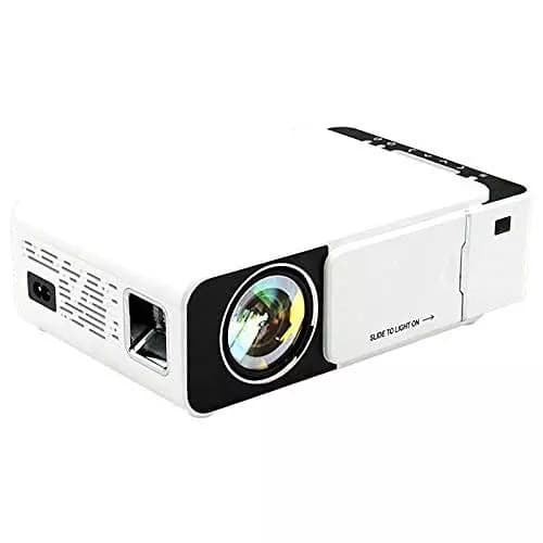 IBS T5 HD 3D WiFi Miracast 3200 Lumens Home Cinema Portable LED Corded Projector (4700 lm) (White)