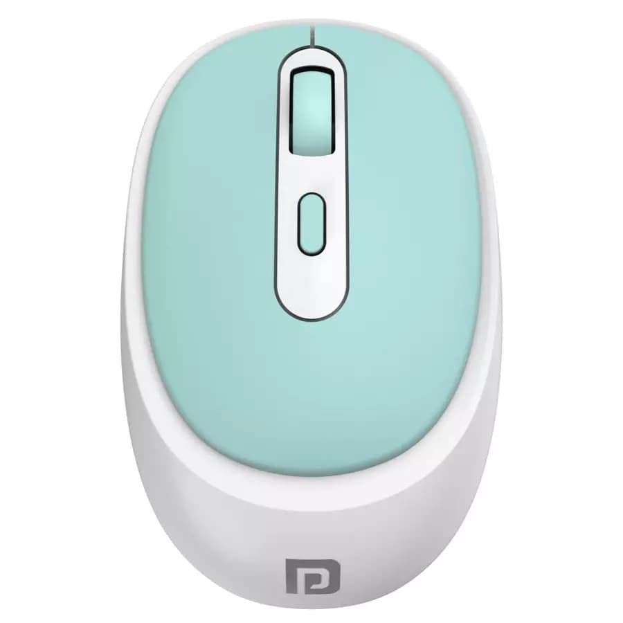 Portronics POR 1738 Toad 27 Wireless Optical Mouse Silent Buttons, 2.4 GHz with USB Nano Dongle, Auto Power Saving Mode for PC/Mac/Laptop(Green)