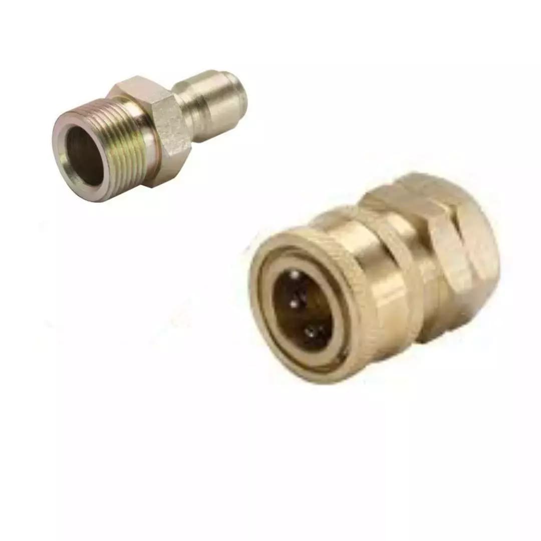 Powerwash Quick Release Coupler (Male/Female) 1/4 " , M22×1.5 Female 1/4Qc