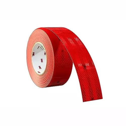 3M Reflecting Tape 50 mm x 50 m Red, 983