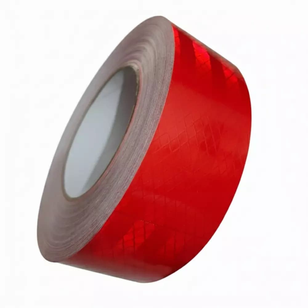 GENERIC High Intensity Reflective Tape Red 50.8mm(2 Inch) x 45 m (Pack of 5 Pcs)