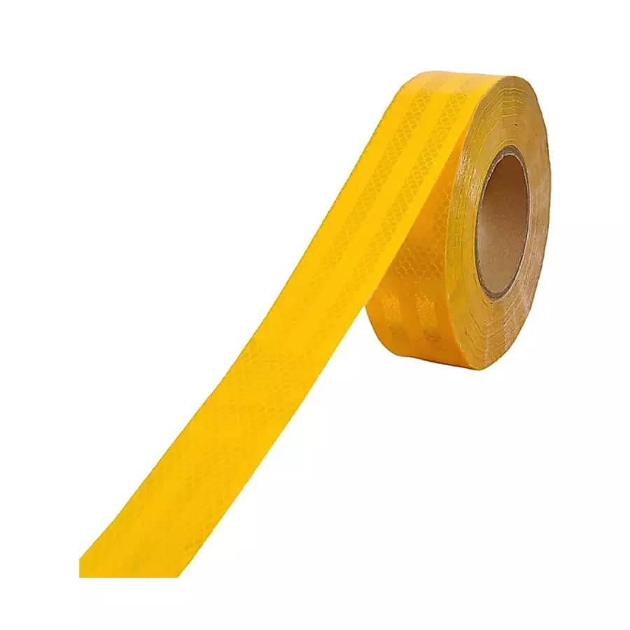 GENERIC High Intensity Reflective Tape Yellow 50.8mm(2 Inch) x 45 m
