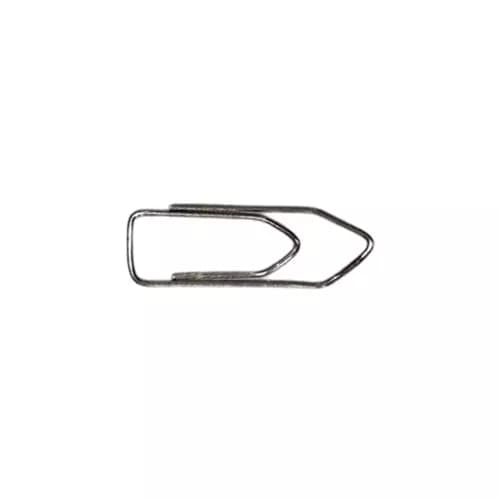 GENERIC Stainless Steel U Clip Silver 30 mm (Pack of 200)