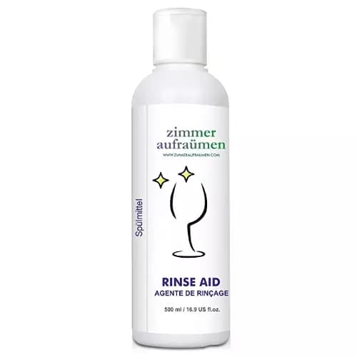 Zimmer Aufraumen 500 ml Rinse Aid for Dishwasher Machine Liquid Pack of 1