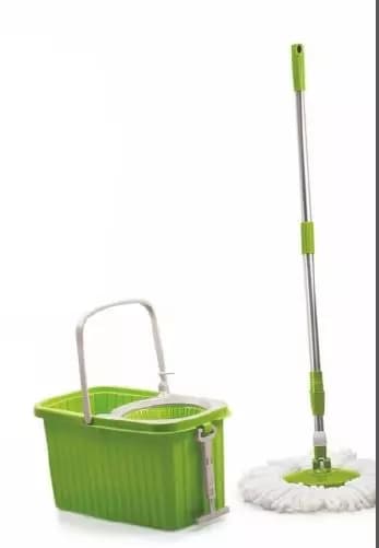 Cello Hl Clean Spin Mop with Handle and Bucket 8901372116462 (Assorted)