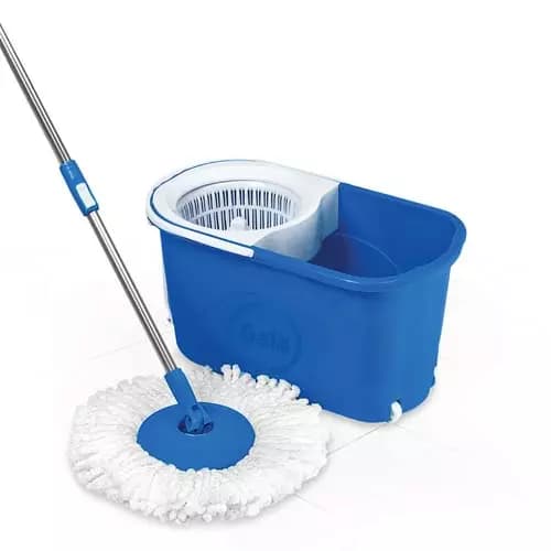 Gala Quick Spin Mop with Stainless Steel Handle and Bucket
