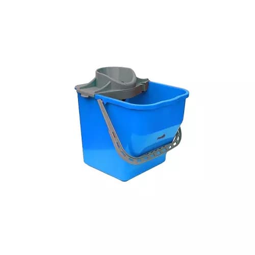 Partek Robin Bucket 25 Liters + Round Mop Wringer Squeeze Blue PB25RW/B