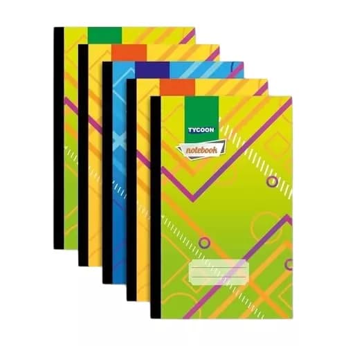 Tycoon Long Notebook 240 Pages Single Line Hard Cover (Pack of 15)