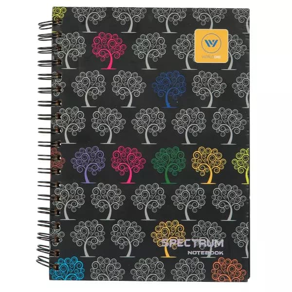 Worldone B5 Size 70 GSM and 150 Sheets Spectrum Note Book for Writing Quick Notes, WPP1369