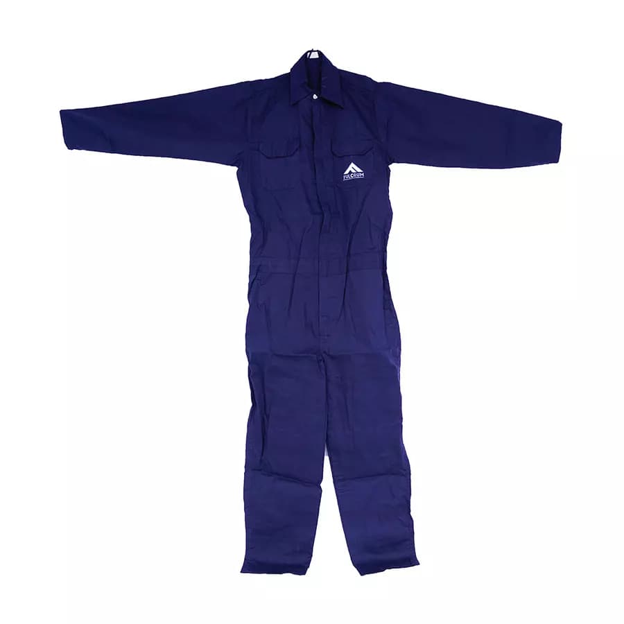 Fulcrum Zyrex Navy Basic Coverall Safety Workwear Size Large