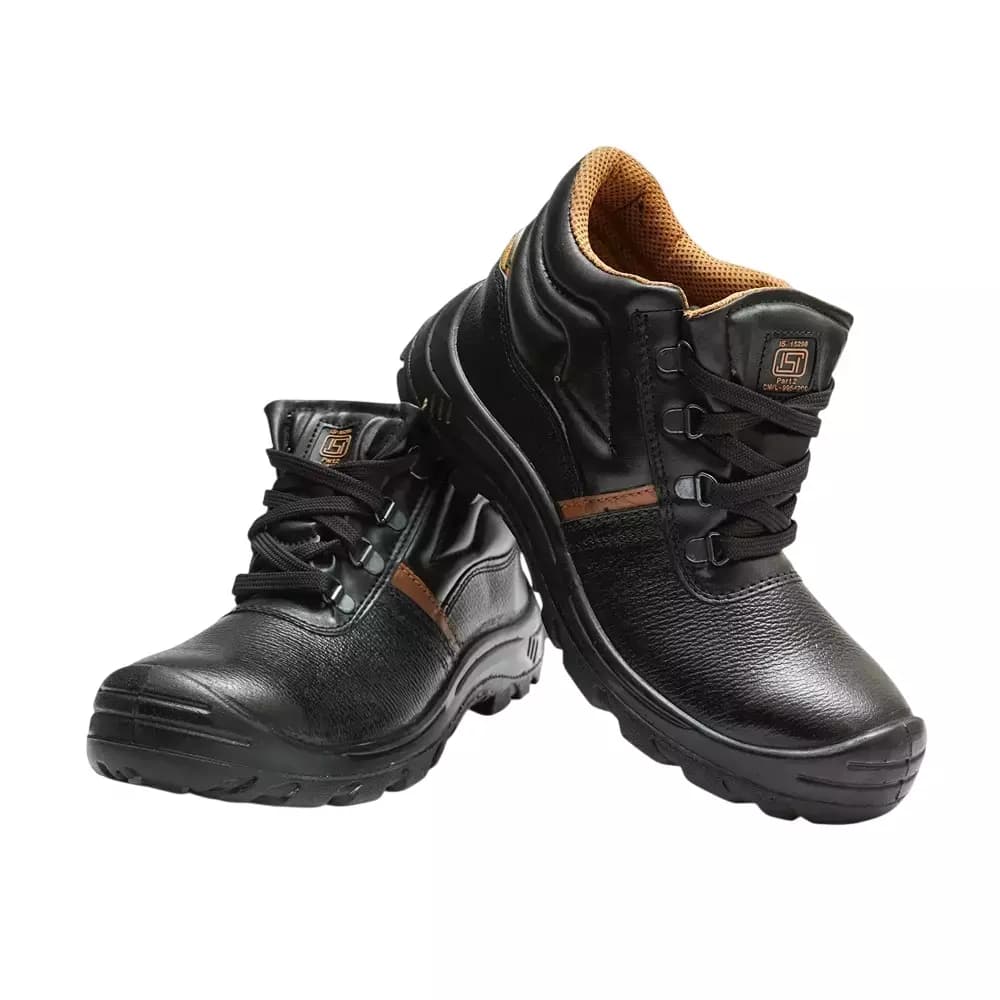 Hillson APACHE Steel Toe Safety Shoes PU Sole with High Ankle Size UK 10
