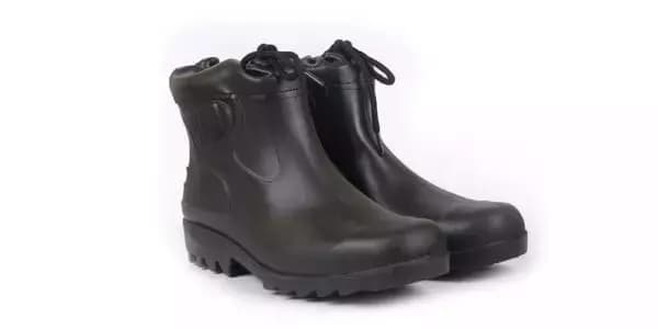 Hillson Collar Boot Steel Toe Safety Gumboot High Ankle PVC Sole, Size UK 9