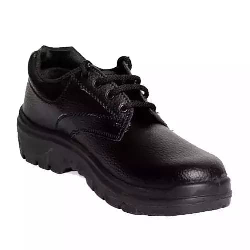 Safari Pro Steel Toe Derby Safety Shoes Low Ankle Size UK 7 Black, Power