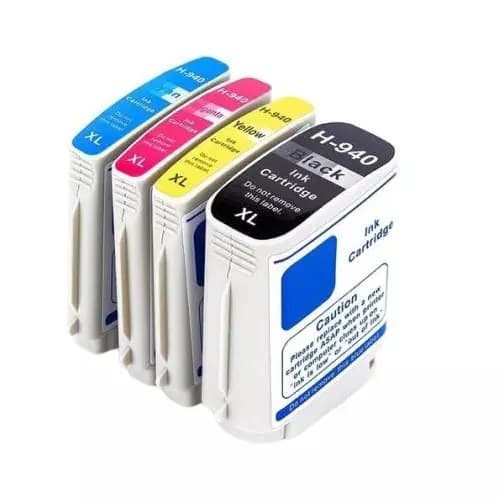 Dubaria Ink Cartridge Black and Tri Color Combo Pack for HP Officejet Pro 8000 Printers, HP Officejet Pro 8500 All-in-One Printers