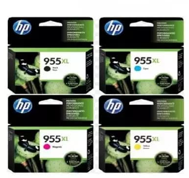 HP 955Xl Plotter Cartridge Pack Of 4 (L0S72A / L0S63C /L0S66M /L0S69Y)