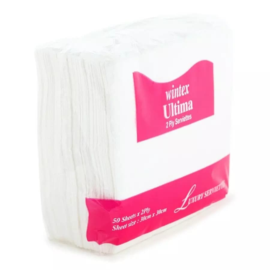 Wintex 2 ply 30x30 cm 50 Pulls Per Pack Ultima Paper Napkin