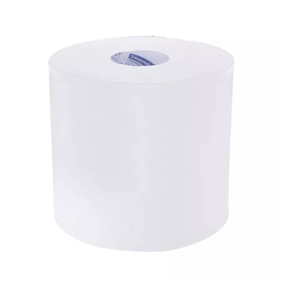 WYPALL Natural Utility Wipes Roll 300 m Length Fiber White, 1380A (Pack of 8 Rolls)