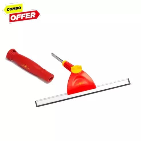 WOLF-Garten FW-M Plastic 35 cm Squeegee with Zm 02 Handle