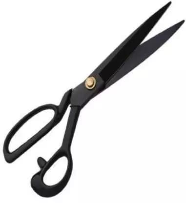 Jupiter 254 mm(10 Inch) Stainless Steel Black Scissor 250