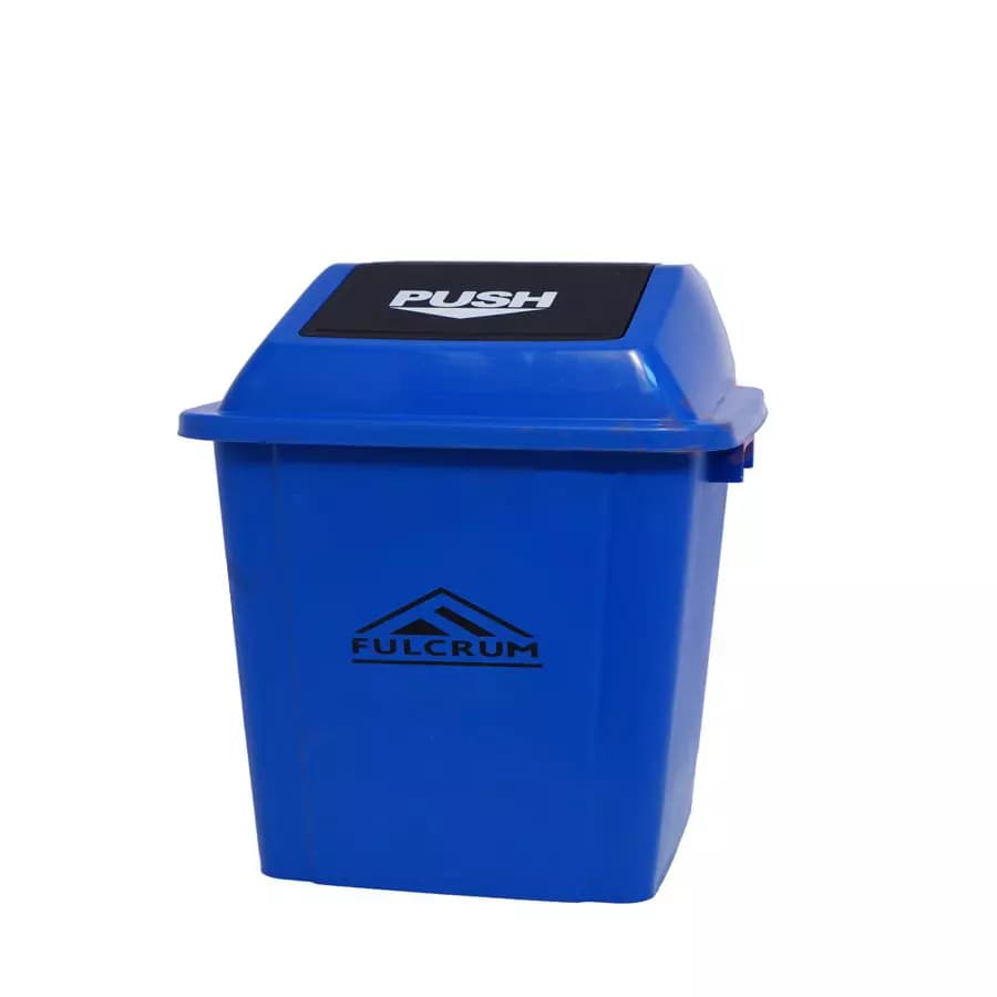 Fulcrum 60 L Blue HDPE Push can Dustbin 1 Pc