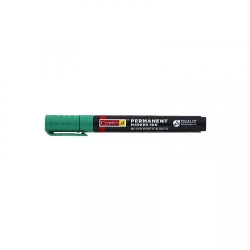 Camlin Bold-E Green Permanent Marker (Pack of 10)