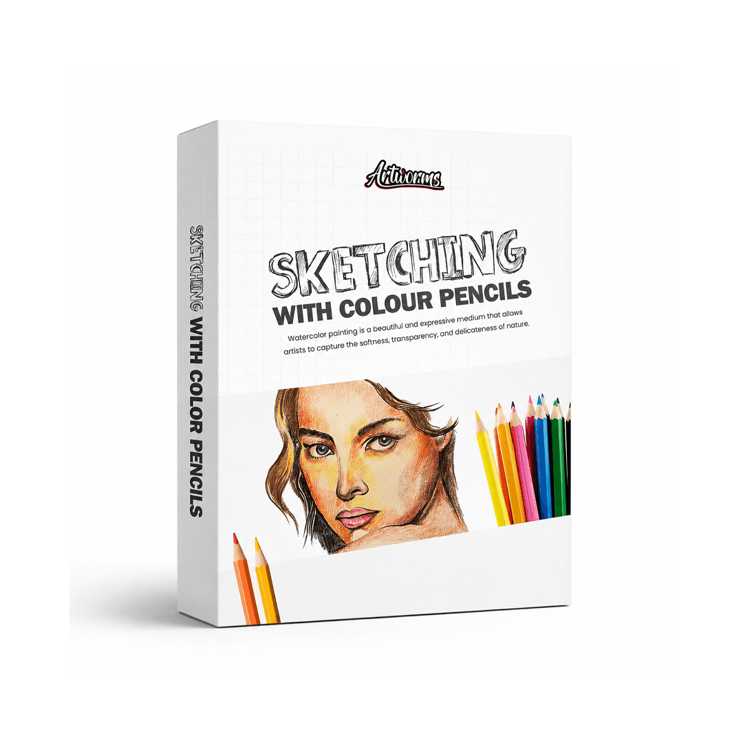 Artworms Sketching With Colour Pencils Kit
