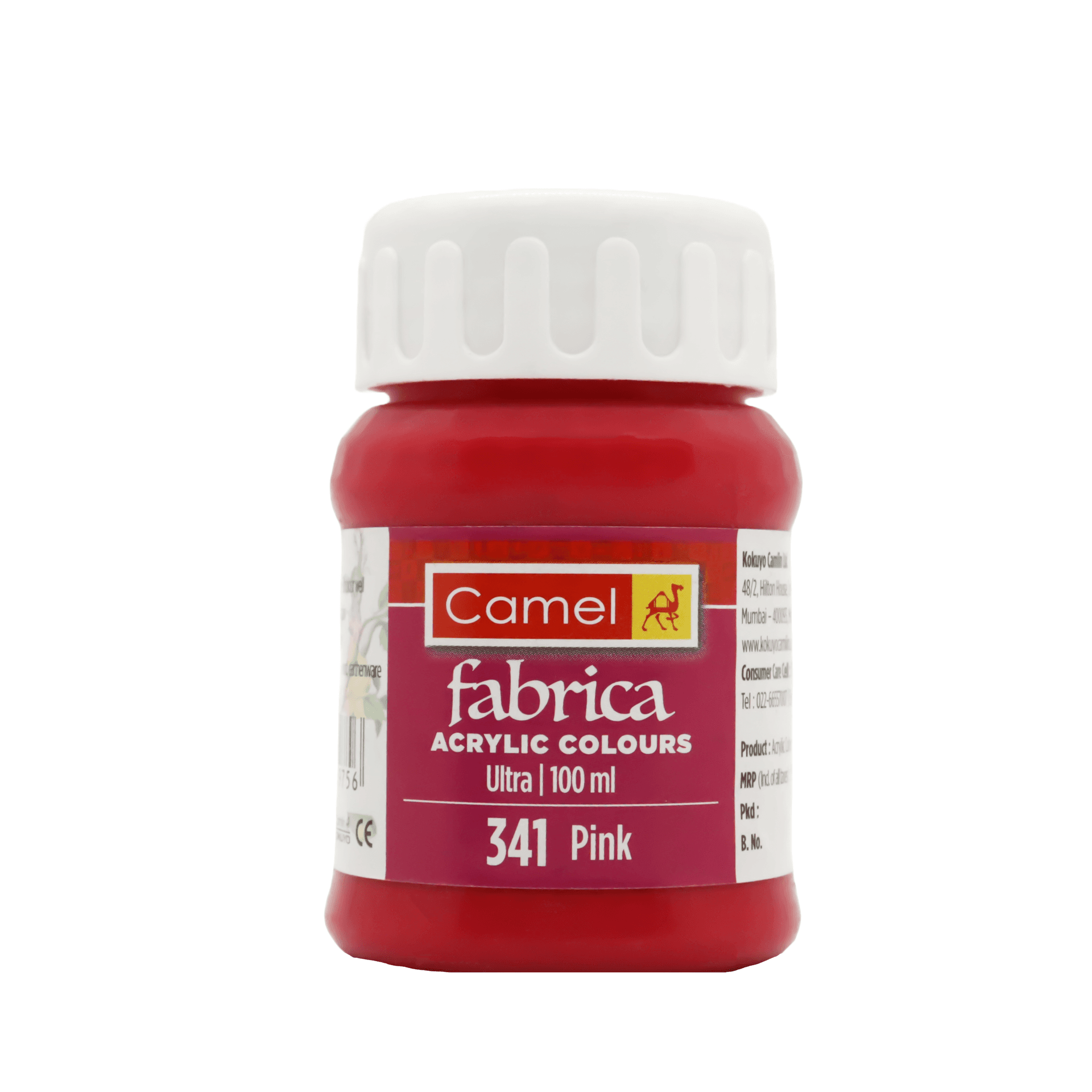 Camel Fabrica Acrylic 100 Ml Pink