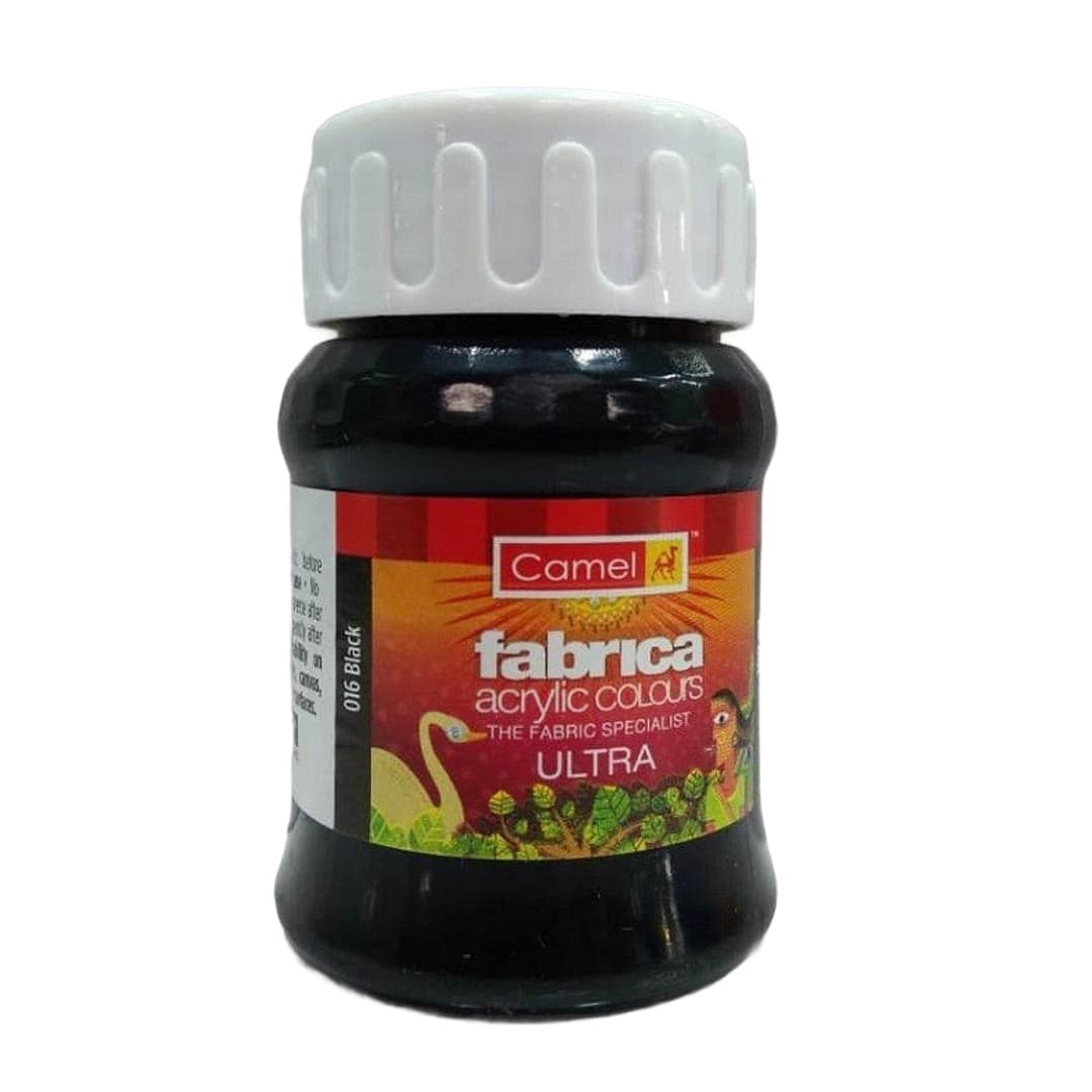 Camel Fabrica Acrylic Colour 100 Ml Black