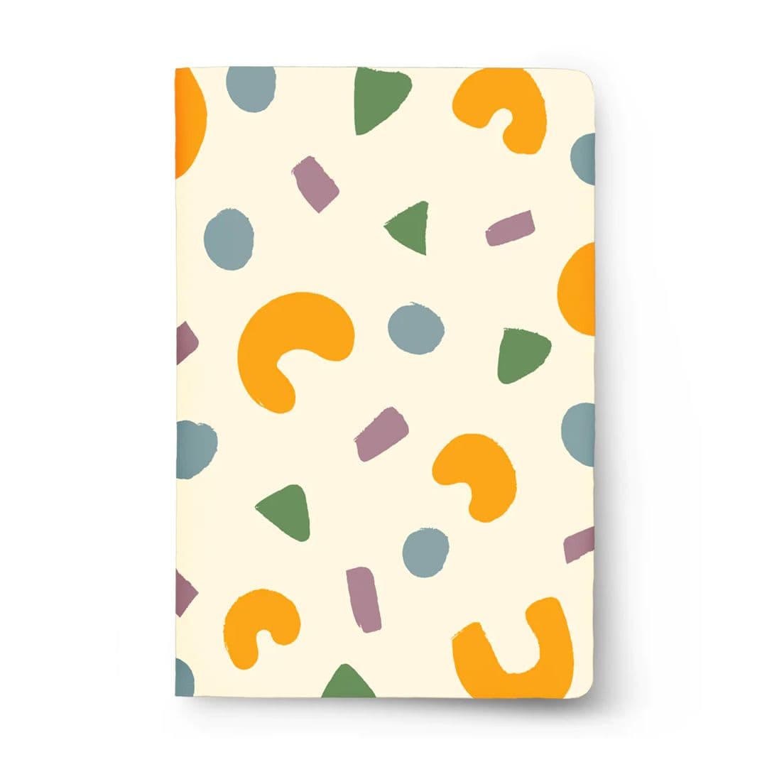 Factor Notes Notebook Plain Beige Abstract A5 - FN2009