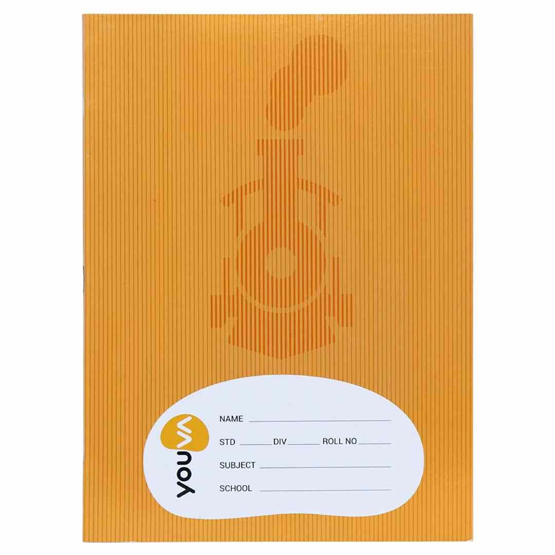 Navneet Dy Notebook 1Ruled/1Plain 172 Pages - 22430
