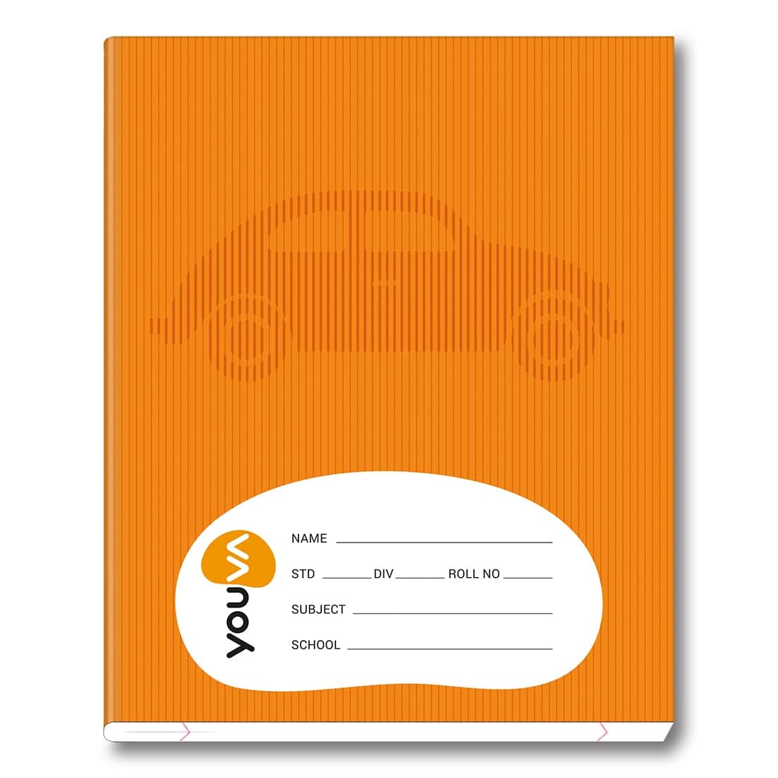 Navneet Dy Notebook Small Square 9mm 172 Pages - 23167