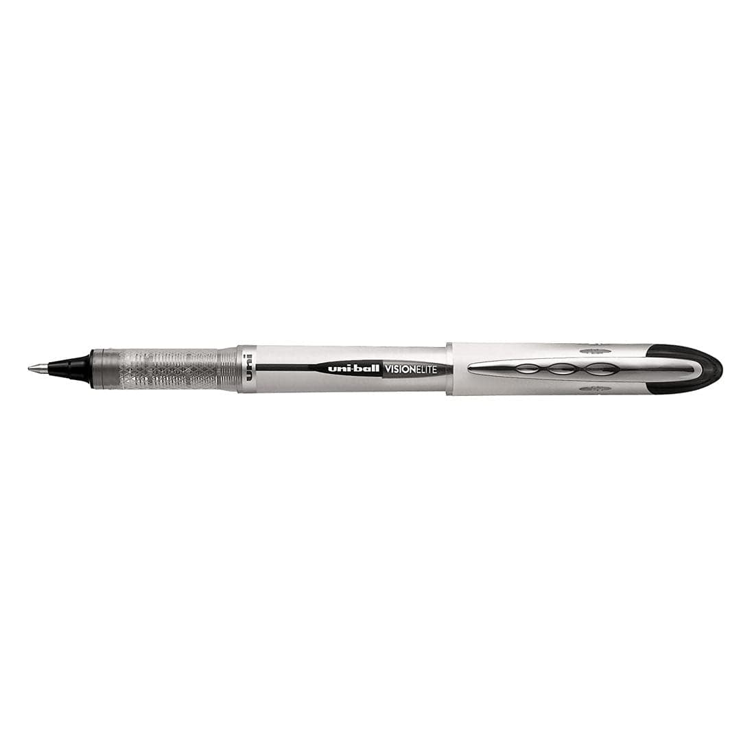 Uni Ball Vision Elite Black 0.8 Mm Pen