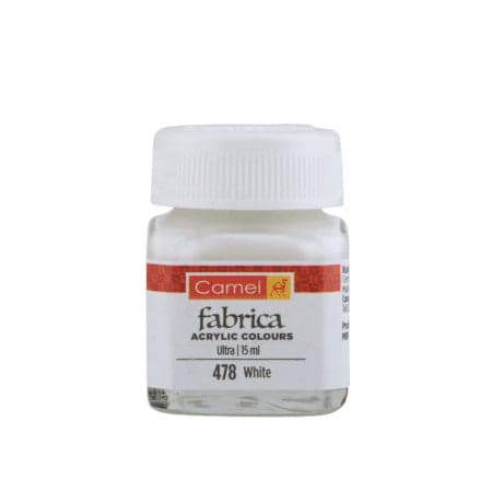 Camel Fabrica Acrylic Colour 15ml - White