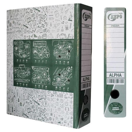 Expo Lever Arch Box File - ALPHA