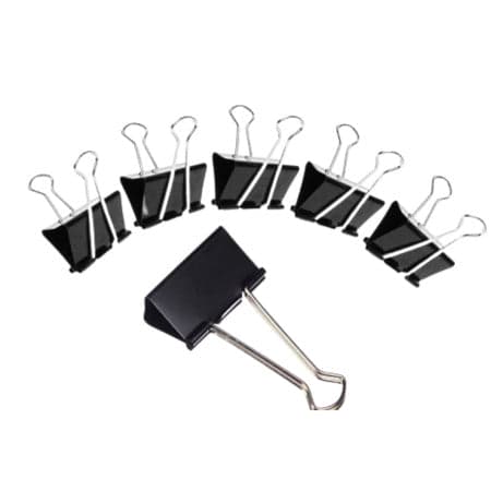 JB9 Binder Clip - 41mm - JBC41 (Set of 12)