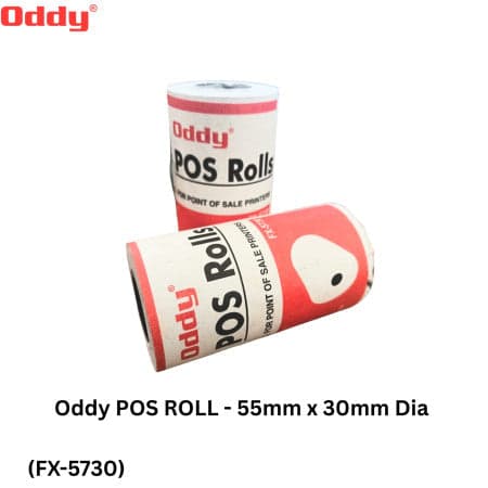 Oddy POS Roll - 55mm x 30mm Dia (FX-5730)