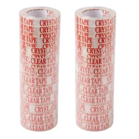 Self Adhesive Tape Crystal 0.5 Inch - Set of 12 - 24431-1