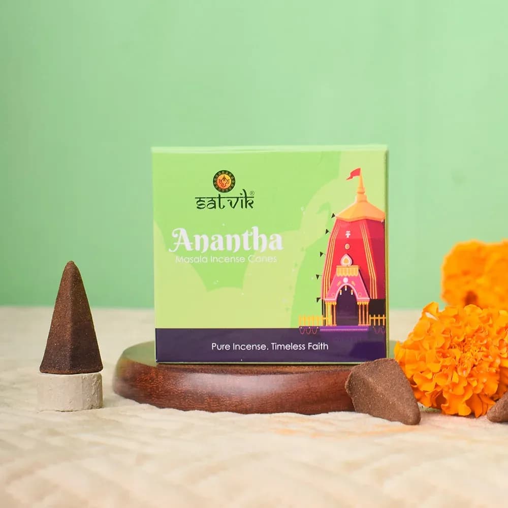 Anantha Pure Masala Incense Cones