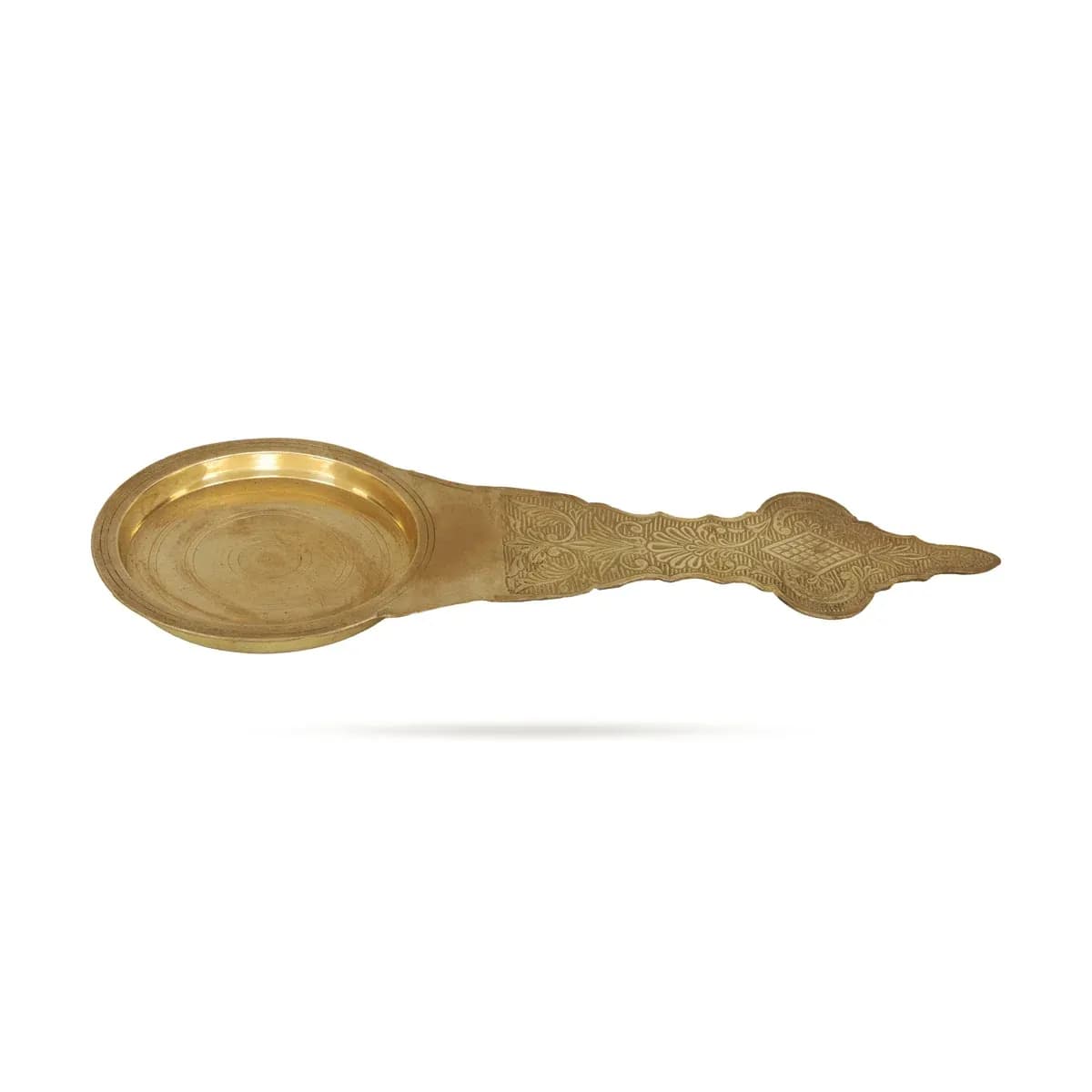 Camphor Burner - 18 x 7 Inches, Brass Kapoor Dhani