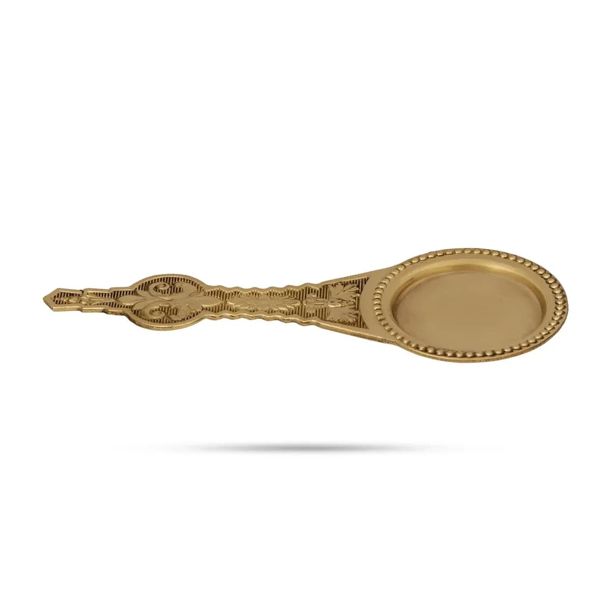 Brass Aarti Camphor - 0.25 x 4.5 Inches, Kapoor Dhani