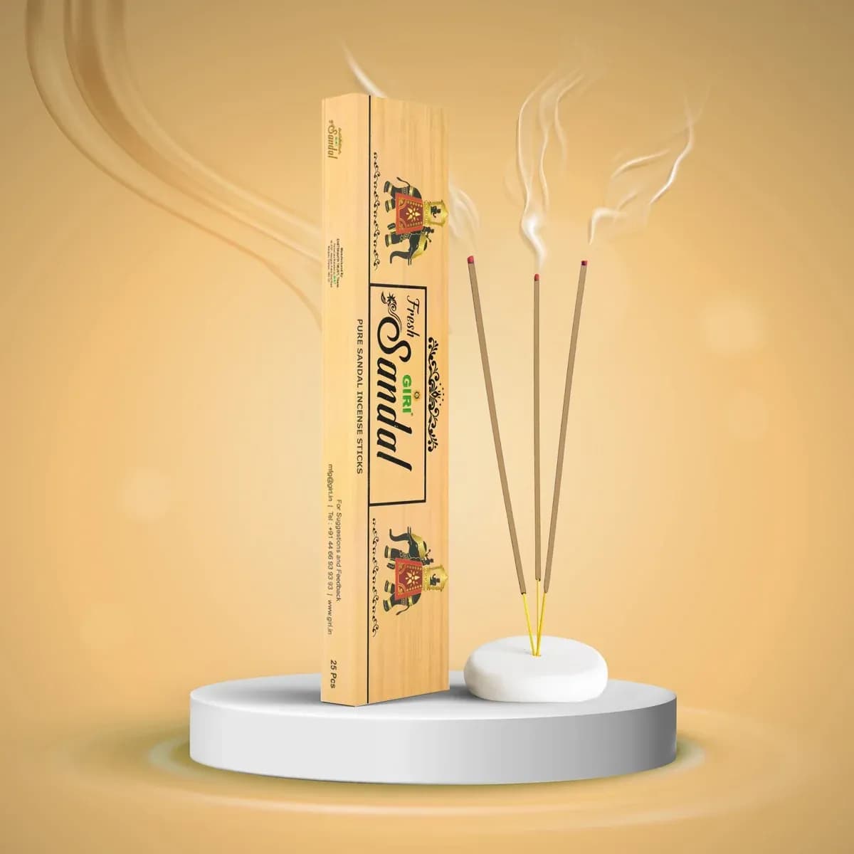 Fresh Sandal Incense Sticks